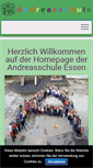 Mobile Screenshot of andreasschule-essen.de